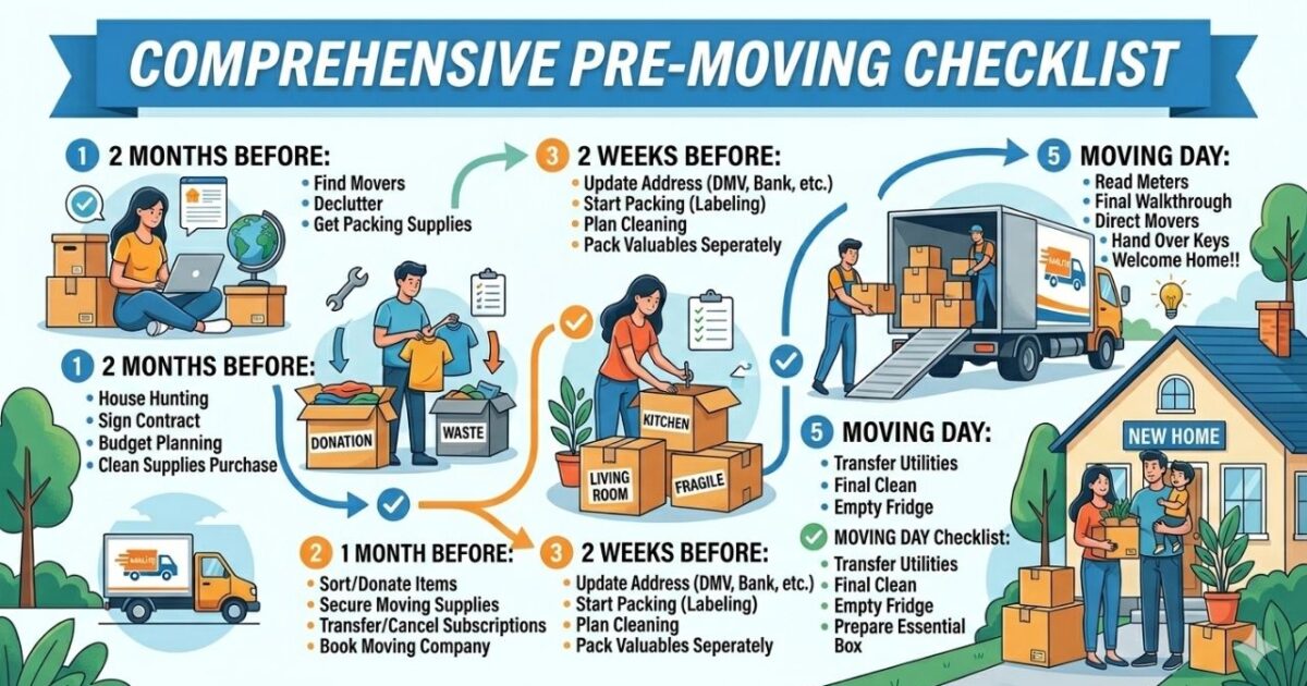 The Ultimate Moving Checklist for 2026